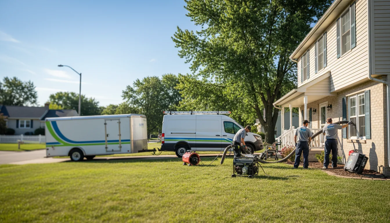 Flooded Basement Restoration And Cleanup With Repair in Lisco, NE near me